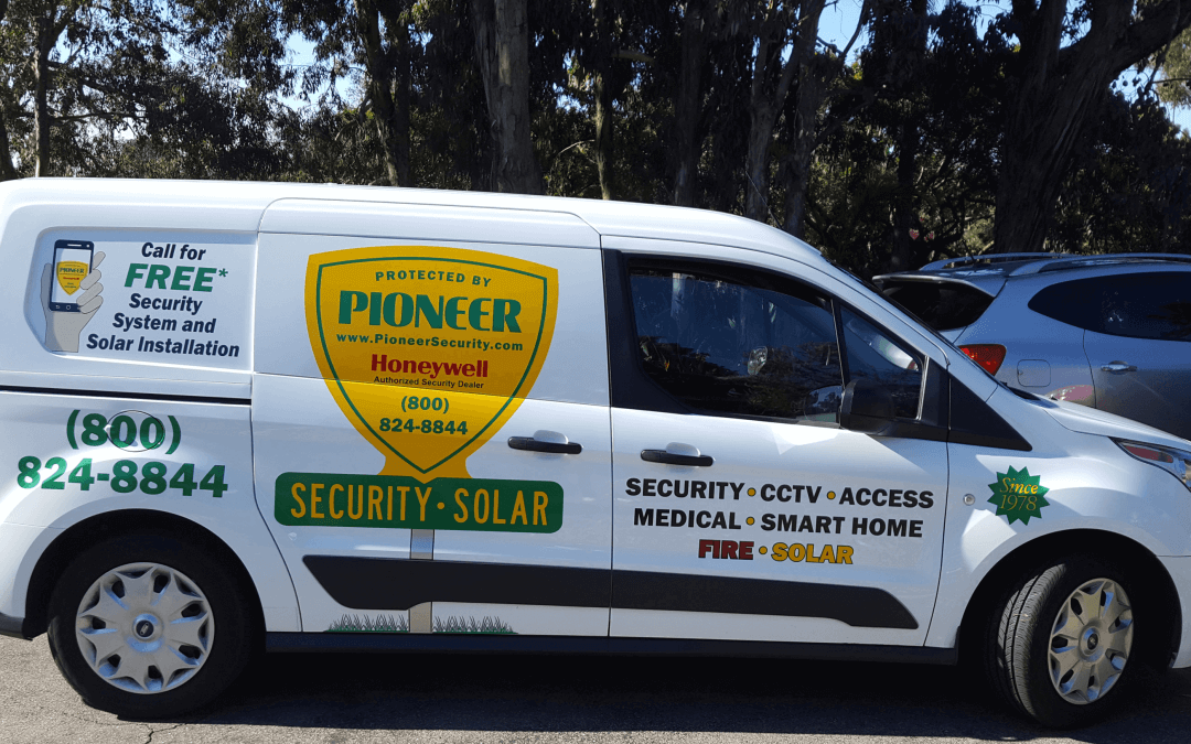New Service Truck for Pioneer Security