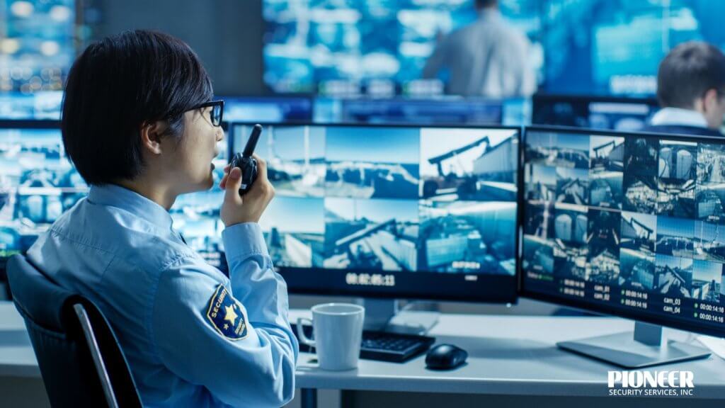 live video guard security system