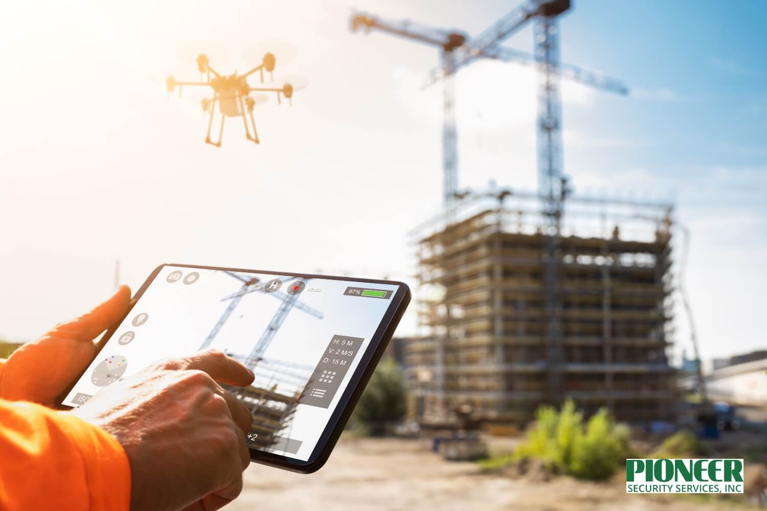 Drone Surveillance with live video guard