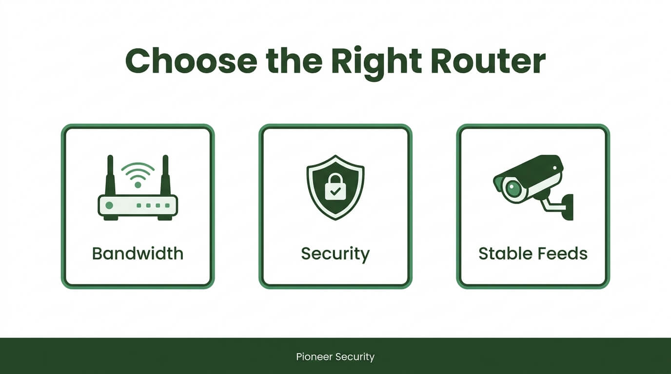 How to Choose a Router for Multiple Security Cameras (2026)