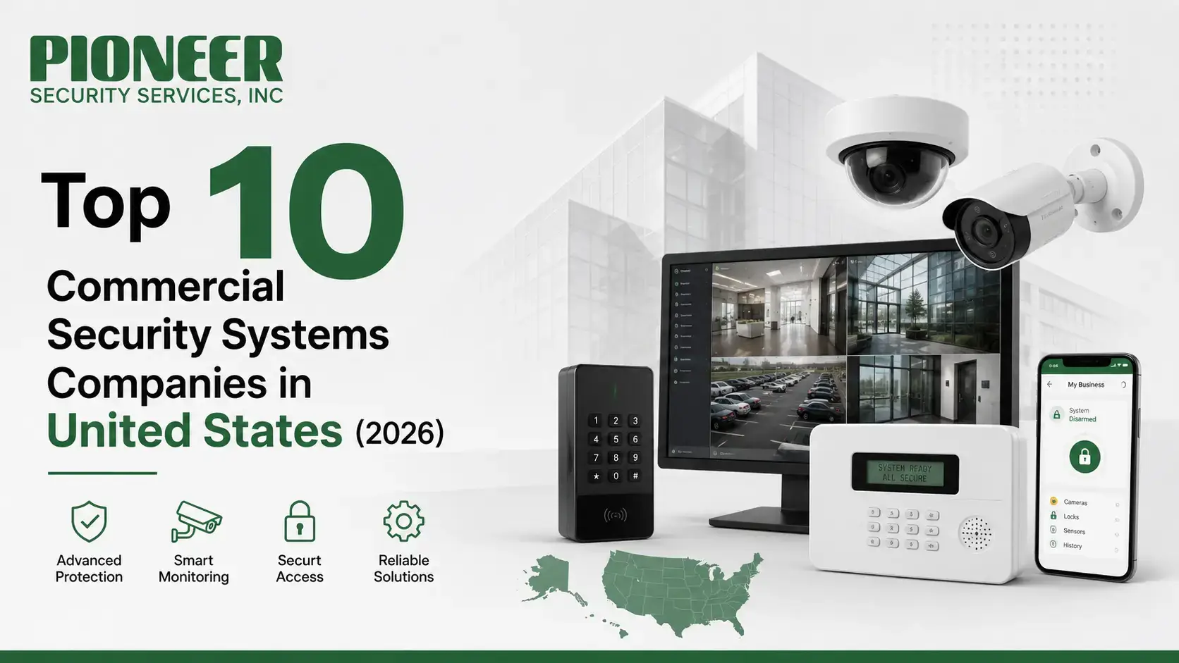 Top 10 Commercial Security Systems Companies in United States